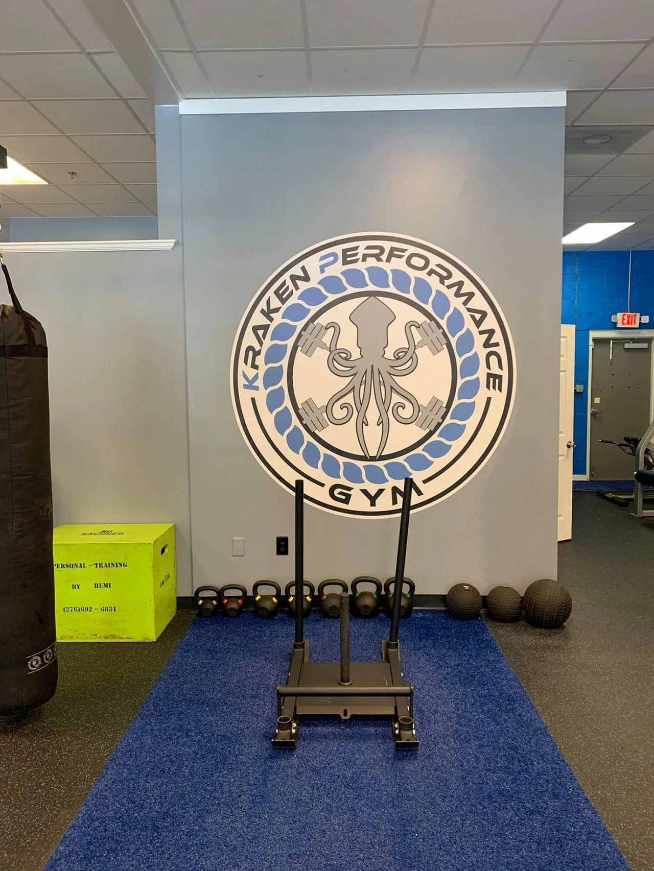 Cardio area: Life Fitness recumbent bike, blue stair-climber, ellipticals, Concept2 rower, and Precor treadmills.